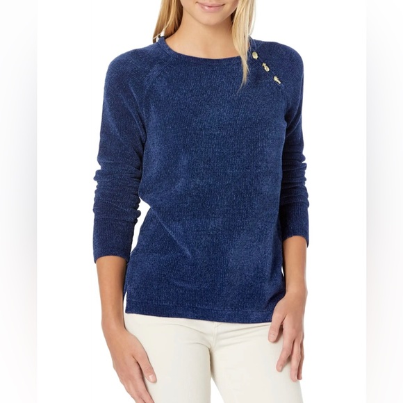 Lilly Pulitzer Sweaters - Lilly Pulitzer  Pippin Sweater Low Tide Navy Size M
